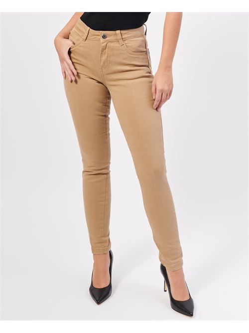 Jean skinny taille mi-haute Silvian Heach SILVIAN HEACH | GPA24302JEDENIM BEIGE TANNIN